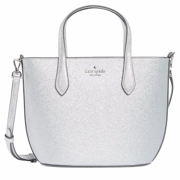 kate spade Glimmer Satchel - Lunar Light (Silver) - Picture 5 of 6